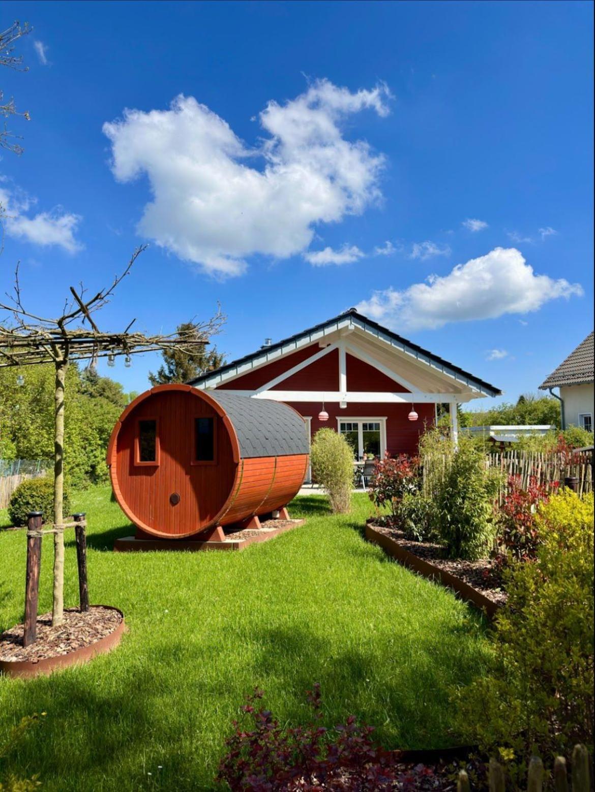 Ferienhaus Deine Zeit Mit Sauna Und Wallbox Nettersheim Exterior foto